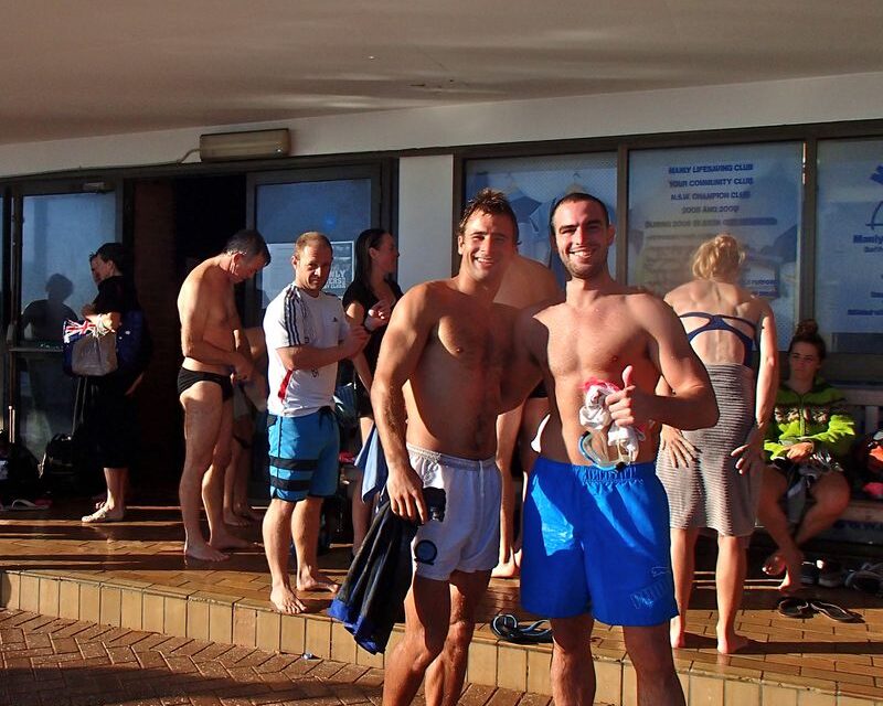 11/04/13 – Ahhh-mazing Swim!! (And a few six-packs too!!)