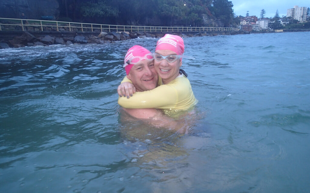 23/06/13 The gloom doesn’t stop a swim