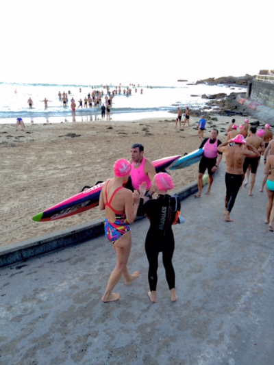 Monday 19th February 2017 – You never know who you are swimming with