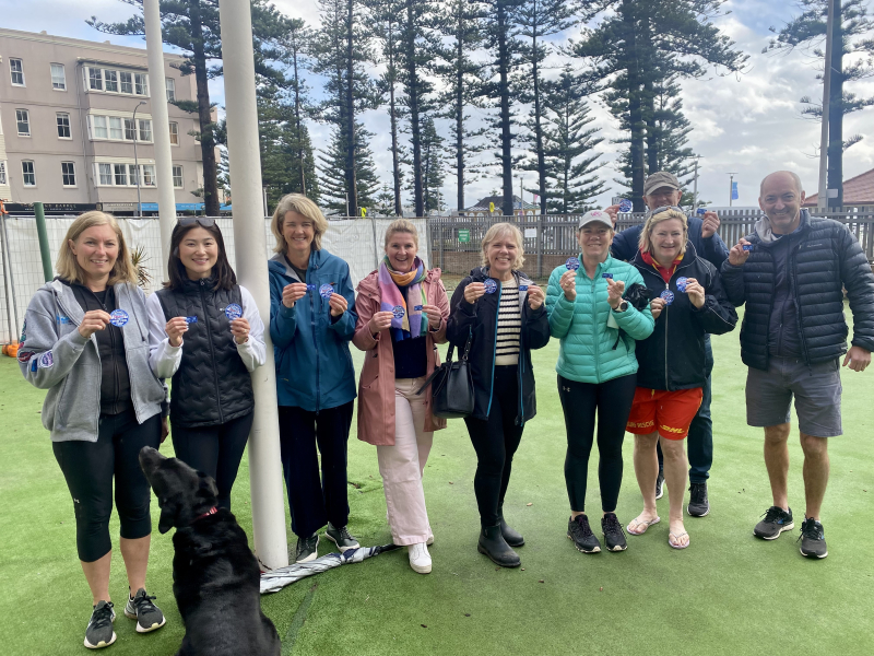 Sunday 9th October – the Manly Mile: wet and not so wild – the record breaking deluge continues…