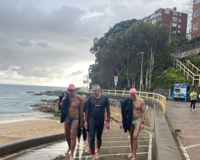 Monday 17 October – my first swim in a whole week