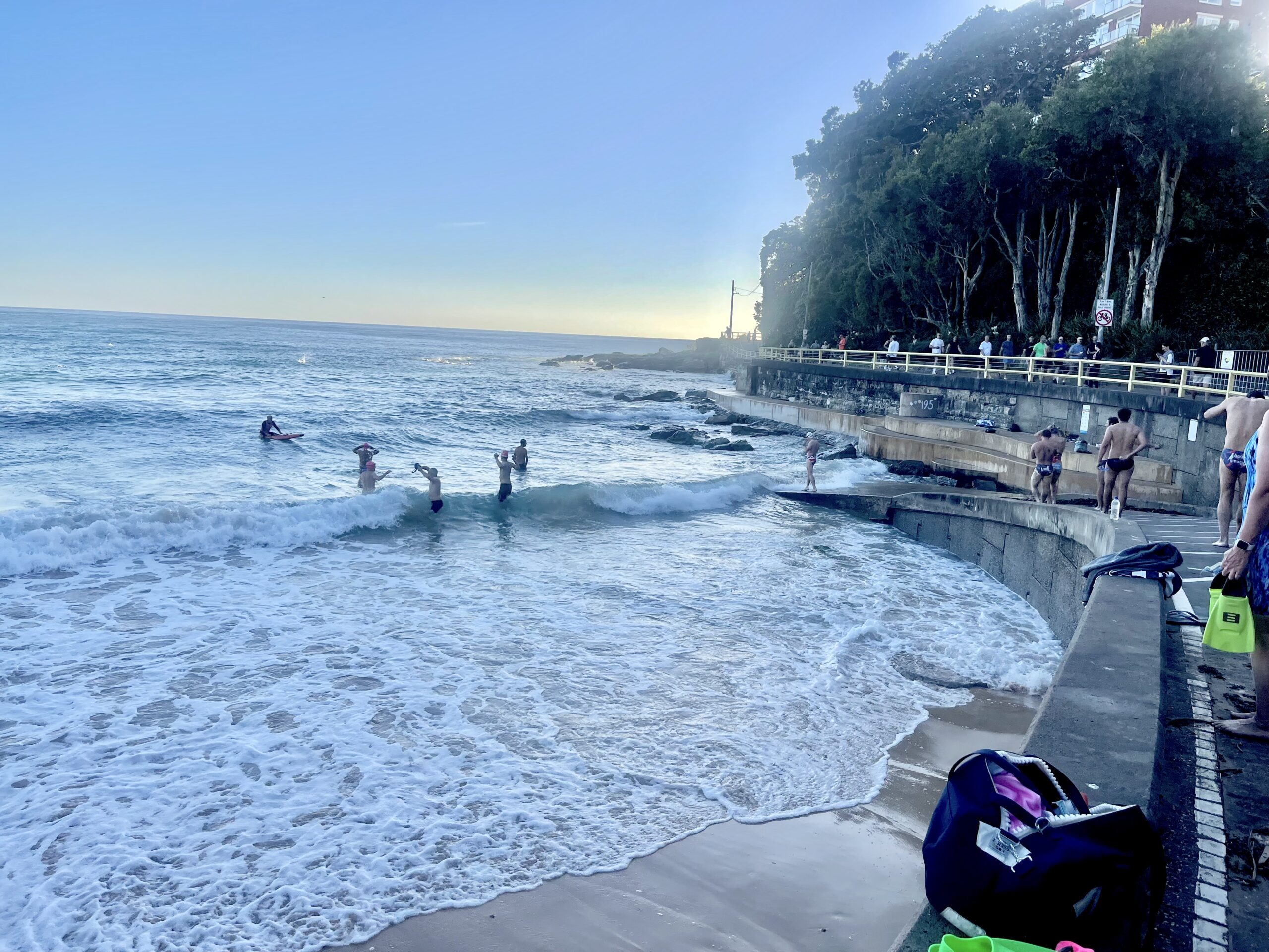 High tide and a restless sea 