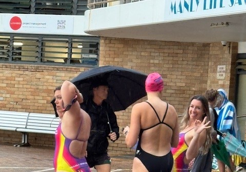 Friday 12 December 2025 Swimming in the rain