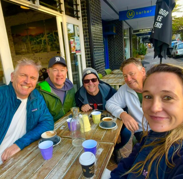 Monday 11th May 2026 – Salvo’s Red Shield brekkie with Chef John, water 20.2 degs, great waves.