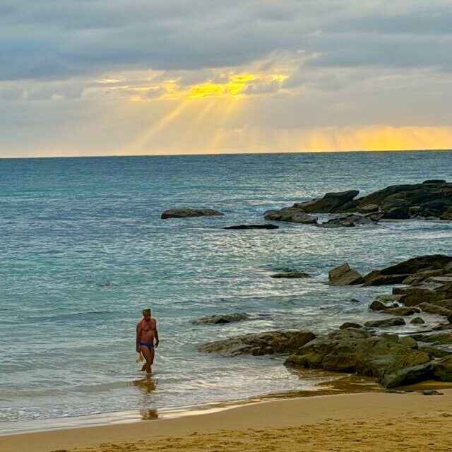 Monday 15th June 2026 – Louise brings sunbeams after an overcast swim H2O 18.9 degrees.