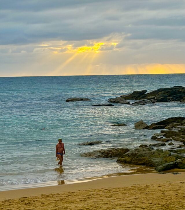 Monday 15th June 2026 – Louise brings sunbeams after an overcast swim H2O 18.9 degrees.